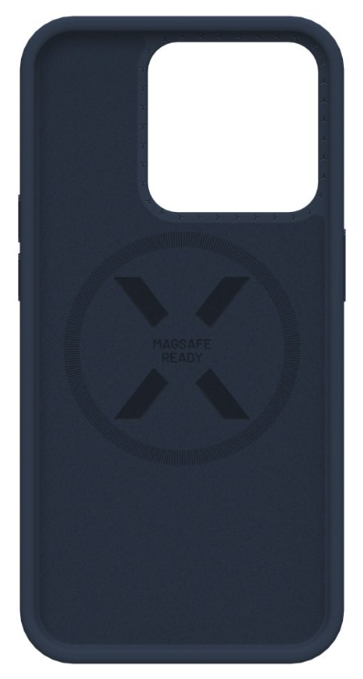 FIXED kryt MagFlow s podporou MagSafe pre Apple iPhone 15, modrý