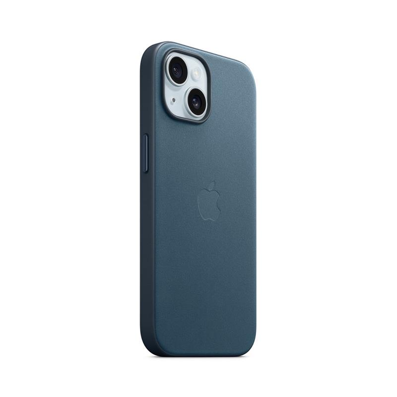 iPhone 15 FineWoven Case with MagSafe - Pacific Blue 