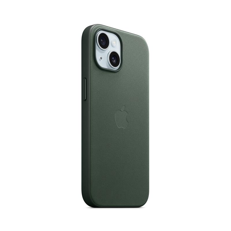 iPhone 15 FineWoven Case with MagSafe - Evergreen 