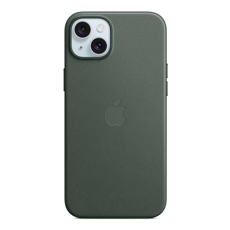 iPhone 15 Plus FineWoven Case with MagSafe - Evergreen 