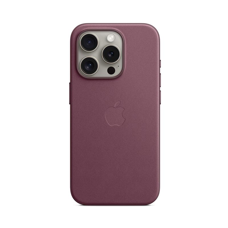 iPhone 15 Pro FineWoven Case with MagSafe - Mulberry 