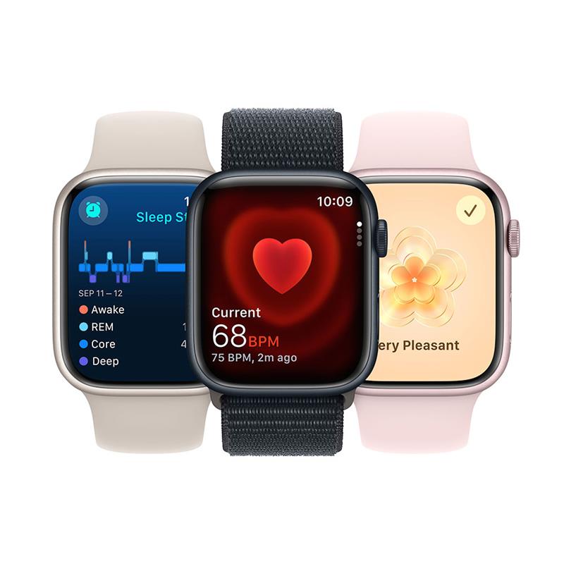 Apple Watch Series 9 GPS + Cellular 45mm (PRODUCT)RED Aluminium Case with (PRODUCT)RED Sport Band - S/M 