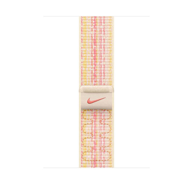 Apple Watch 45mm Starlight/Pink Nike Sport Loop 