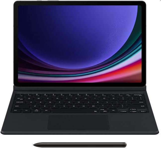 Samsung Ochranný kryt s klávesnicou a touchpadom pre Galaxy Tab S9+/ S9 FE+ Black 