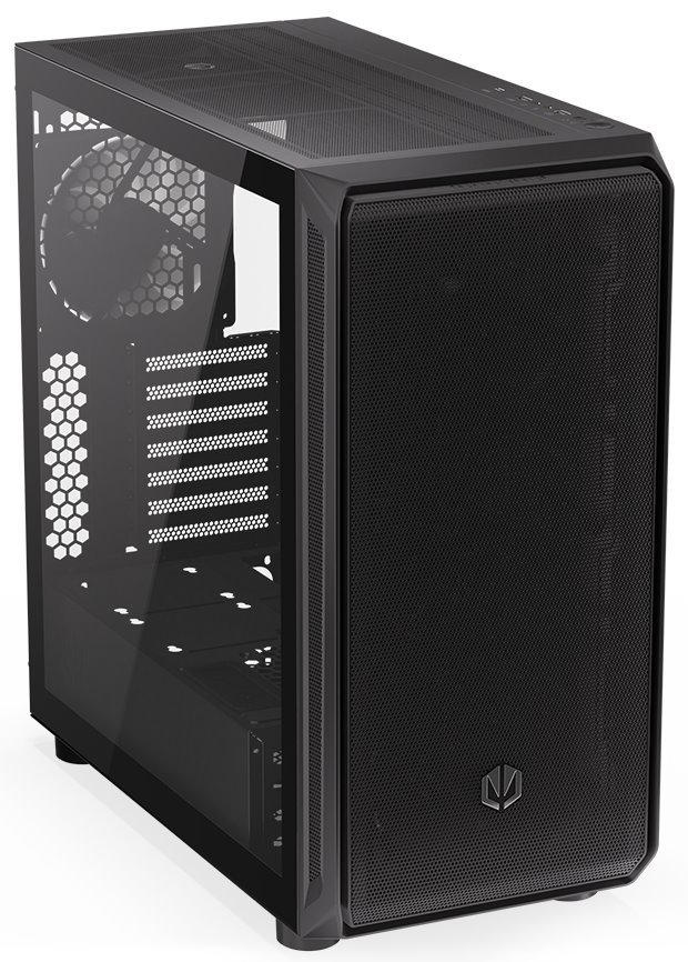 ENDORFY case Arx 700 Air / ATX / 5x140mm fan / 2xUSB/ USB-C / mesh/ tempered glass/ black 