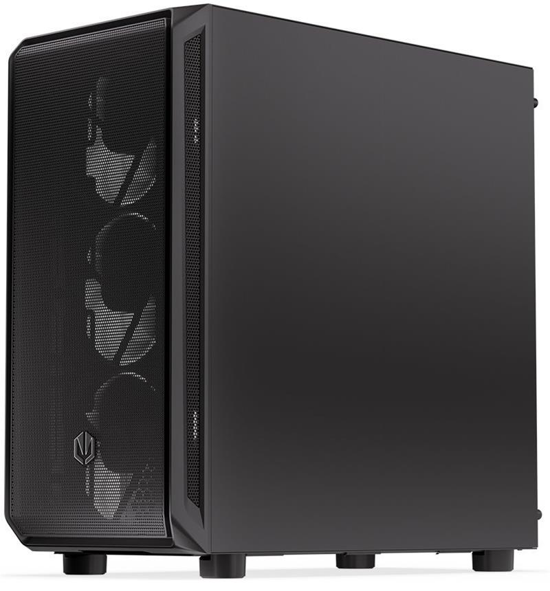 ENDORFY case Arx 700 Air / ATX / 5x140mm fan / 2xUSB/ USB-C / mesh/ tempered glass/ black 