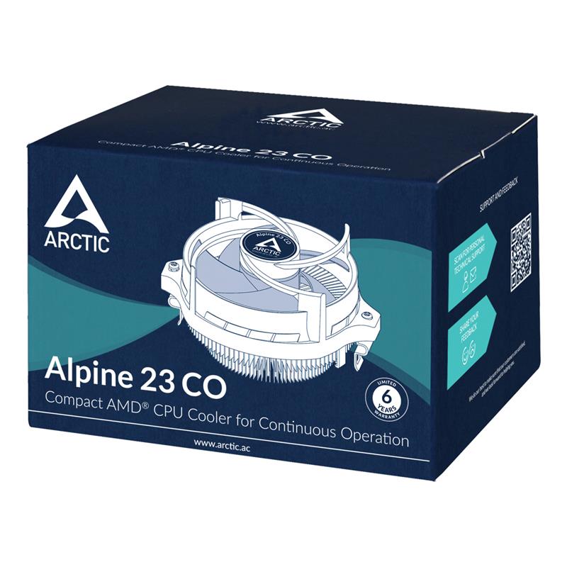Arctic chladič CPU Alpine 23 CO - AM4, AM5 