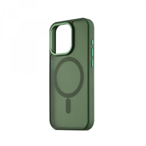 Aiino - Berry Protective case with magnet for iPhone 15 Pro Max - Green 