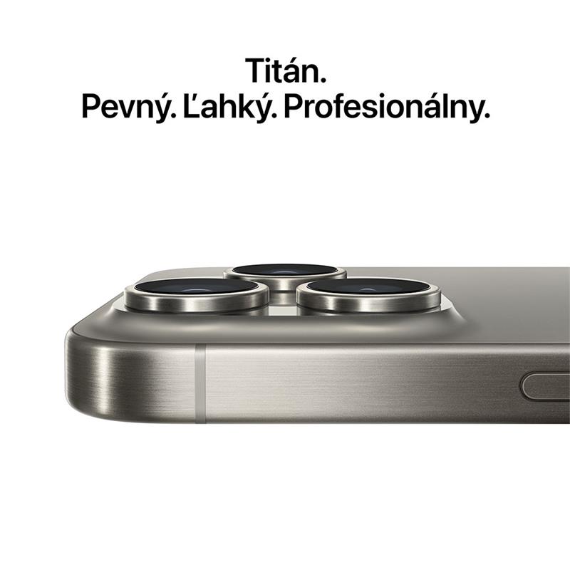 iPhone 15 Pro 512 GB Titánová čierna 