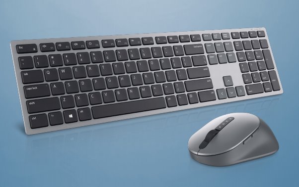 Dell Premier Multi-Device Wireless Keyboard and Mouse - KM7321W - Czech/Slovak (QWERTZ)