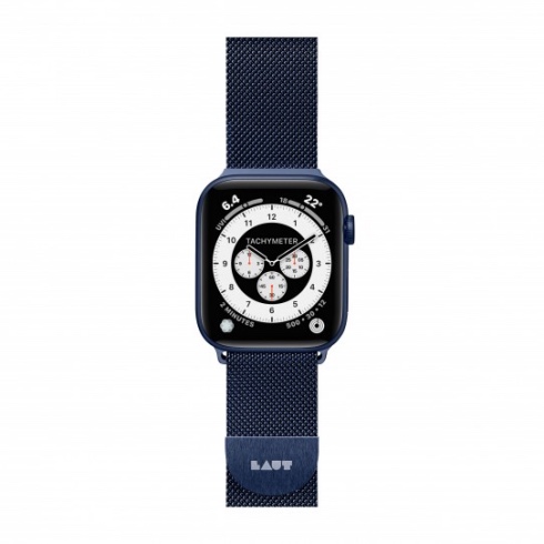 LAUT remienok Steel Loop pre Apple Watch 42/44/45mm - Navy Blue