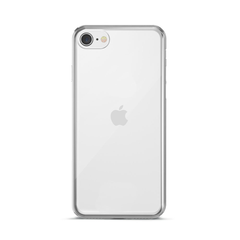 Aiino - Glassy case for iPhone 7, iPhone 8 and iPhone SE (2020) - Clear