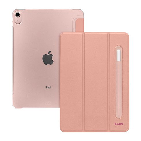 LAUT puzdro Huex Folio Case with Pencil Holder pre iPad Air 10.9" 2020/2022 - Rose Pink