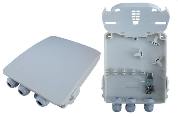 OEM optický box s krytím IP65 8x SC simplex, LC duplex, E2000