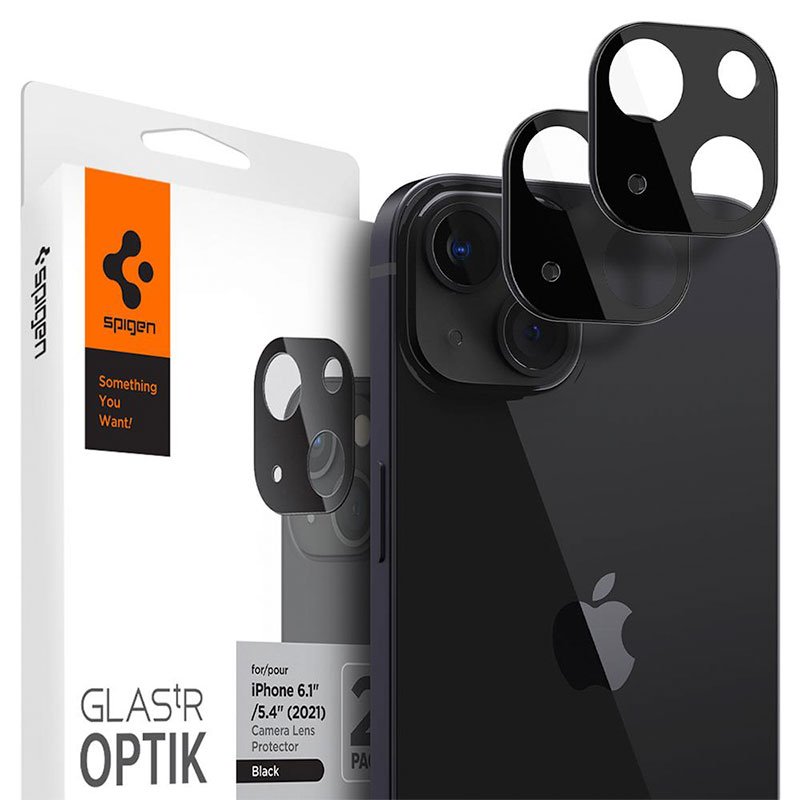 Spigen Optik Lens Protector pre iPhone 13/13 mini - Black