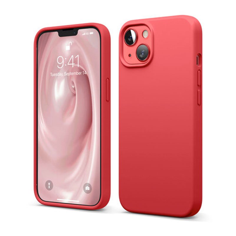 Elago kryt Silicone Case pre iPhone 13 - Red