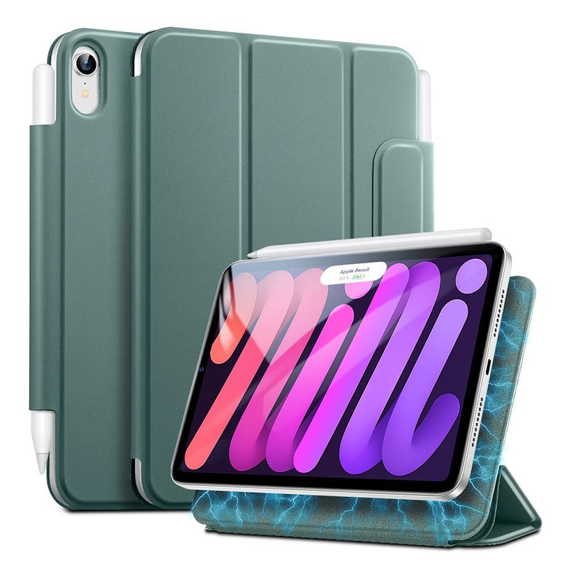 ESR puzdro Rebound Magnetic Case pre iPad mini 6 2021 - Cactus Green