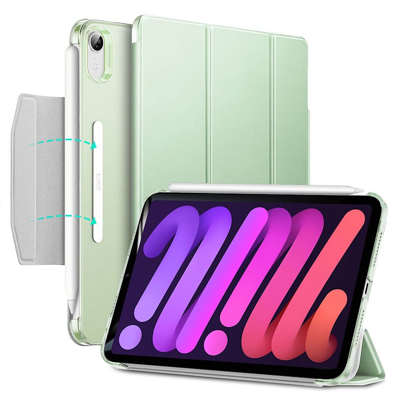 ESR puzdro Ascend Trifold Case pre iPad mini 6 2021 - Mint Green