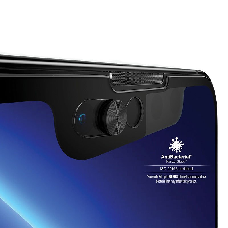 PanzerGlass ochranné sklo Camslider AB pre iPhone 13 Pro Max - Black Frame