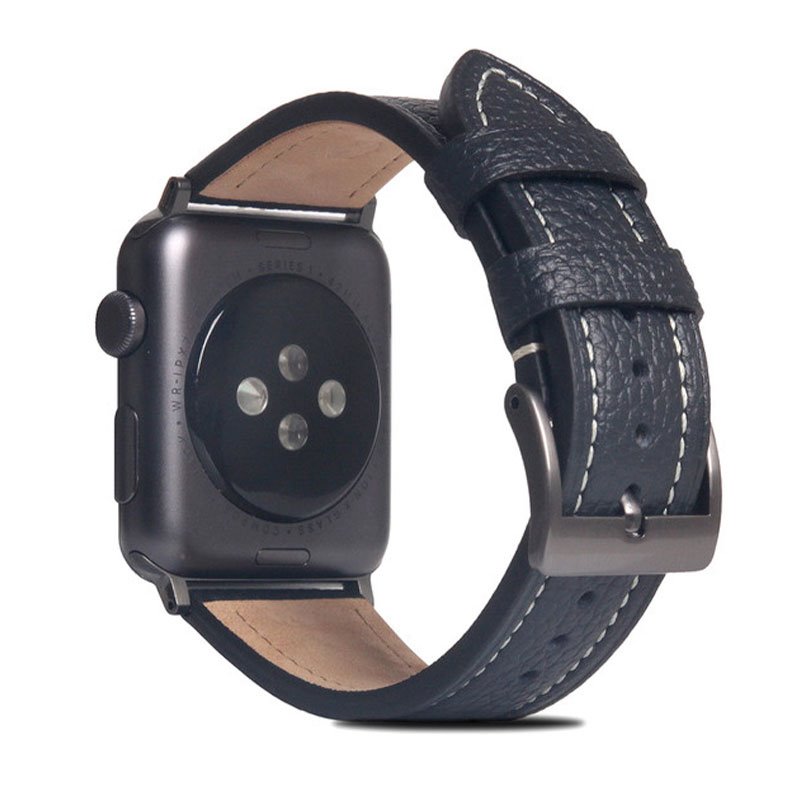 SLG Design remienok D8 Edition pre Apple Watch 42/44/45mm - Black Blue