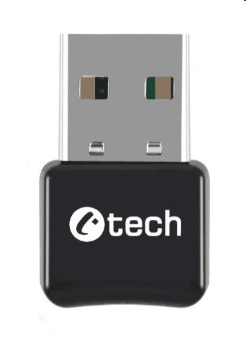 Bluetooth adaptér C-TECH BTD-01, v 5.0, USB mini dongle