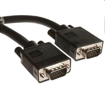 C-TECH VGA kábel,  M/ M,  tienený,  3 m