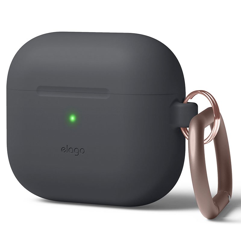 Elago Airpods 3 Silicone Hang Case - Dark Grey