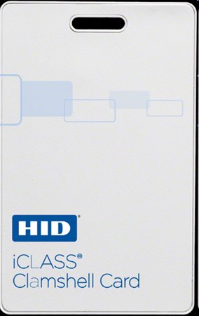 RFID karta Clamshell HID ICLASS SR CARD 2080H - bílá (security card)