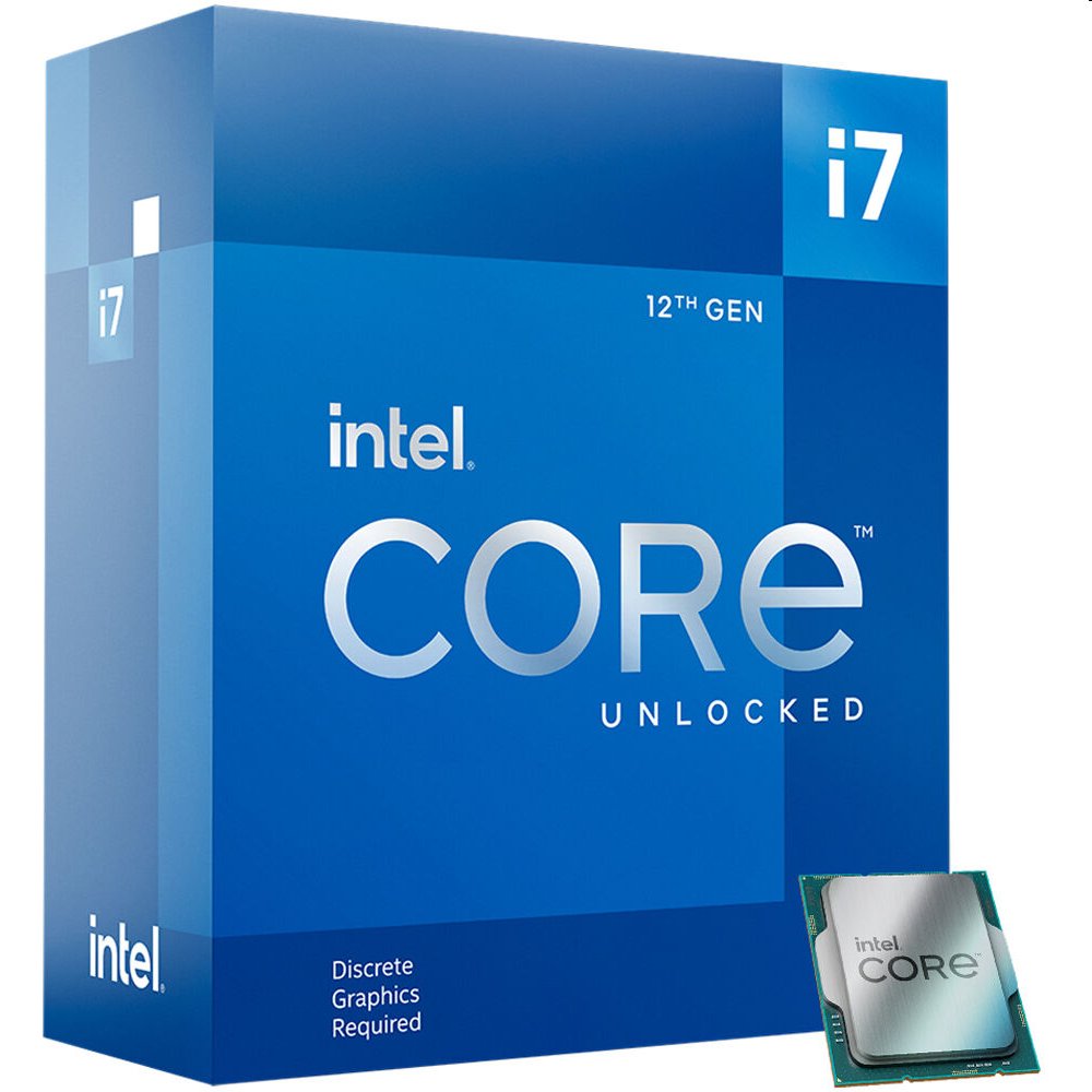 INTEL Core i7-12700KF (3,6Ghz / 25MB / Soc1700 / no VGA) Box bez chladica