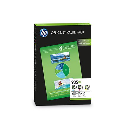 HP 935XL, atramentové náplne pre HP OfficeJet Pro 6230, 6830, Tri-color (+75 listov A4)