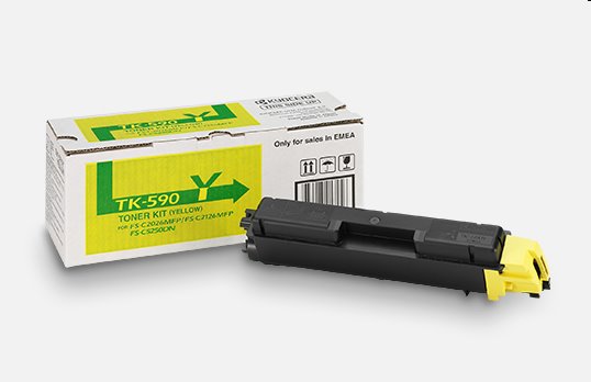 Kyocera Toner yellow na 5 000 A4 (pri 5% pokrytí),pre ECOSYS P6026cdn,M6026/6526cdn/cidn