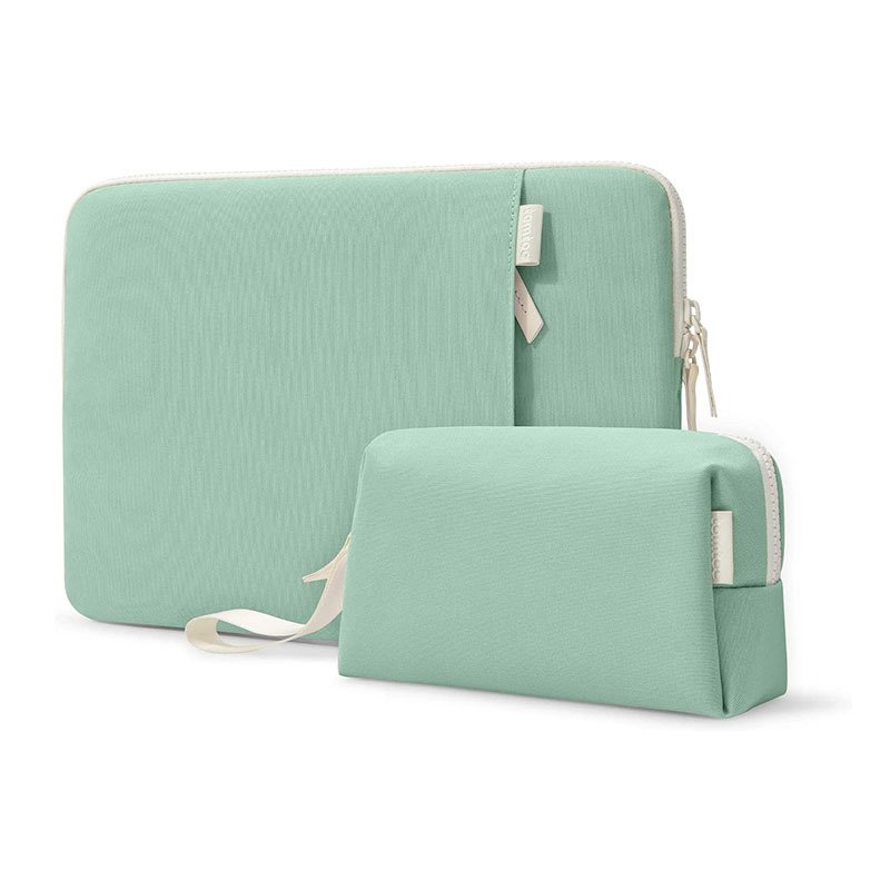 Tomtoc puzdro Lady Sleeve with Pouch pre Macbook Pro 14" M1/M2/M3 - Turquoise