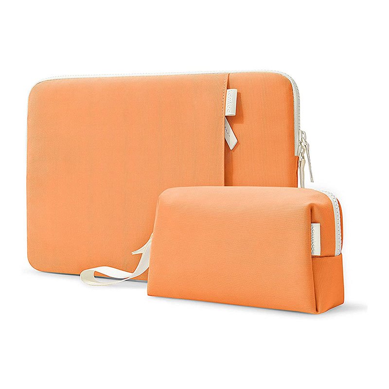 Tomtoc puzdro Lady Sleeve with Pouch pre Macbook Pro 14" M1/M2/M3 - Orange