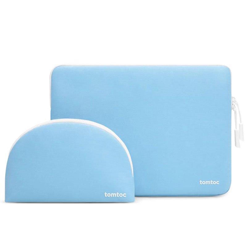 Tomtoc puzdro Lady Shell Series with Pouch pre Macbook Pro/Air 13" - Blue