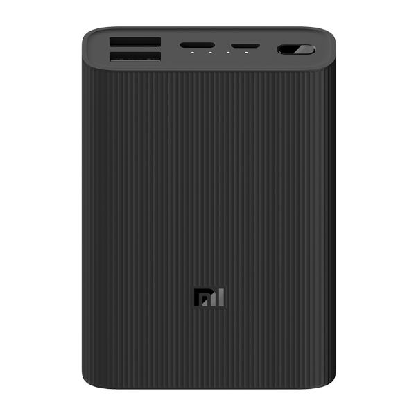Xiaomi Mi 10000mAh 18W Fast Charge Power Bank 3  ultra compact Black