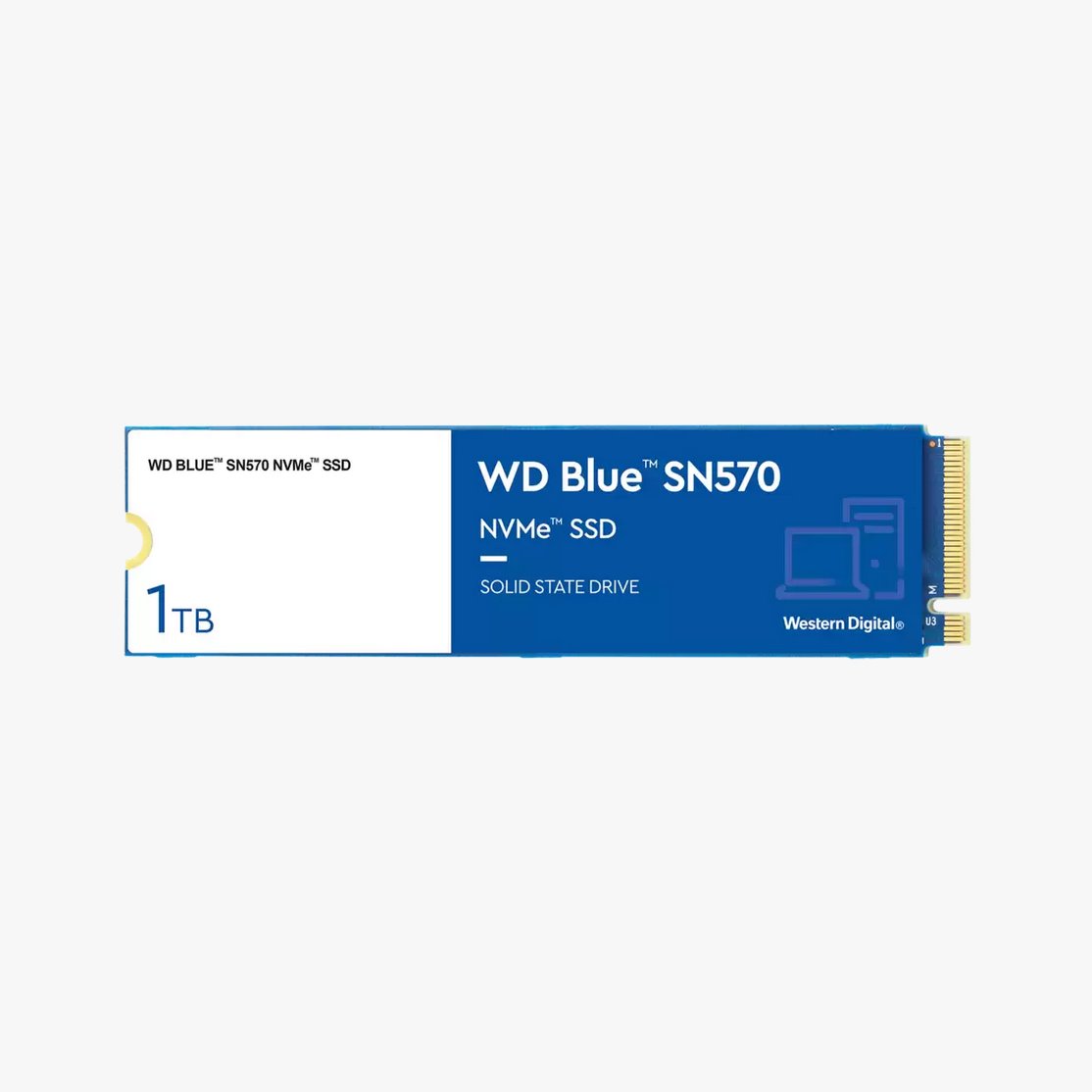 WD Blue SN570 SSD 1TB M.2 NVMe Gen3 3500/3000 MBps