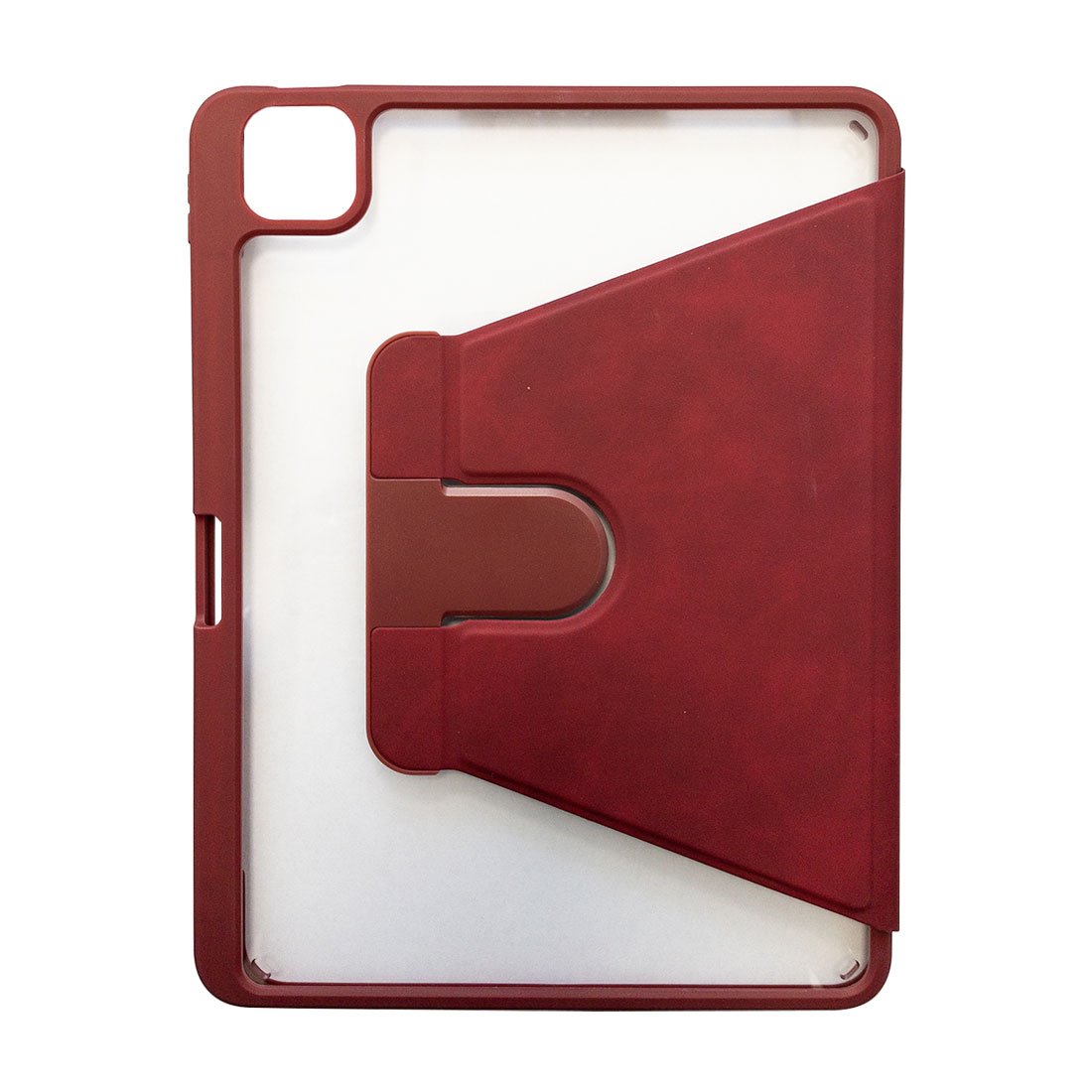 Comma puzdro Cyclone Rotation Case with Pencil Slot pre iPad Air 10.9" 2022/2020 - Wine Red