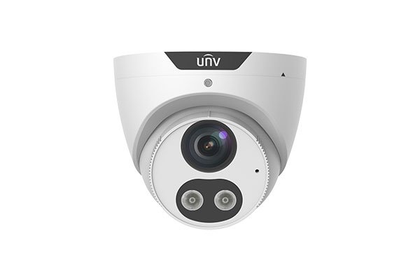 UNIVIEW IP kamera 2688x1520 (4 Mpix), až 25 sn/s, H.265, obj. 2,8 (101,1°), PoE, Mic.,Repro IR 30m, WDR 120dB, ROI, koridor formát