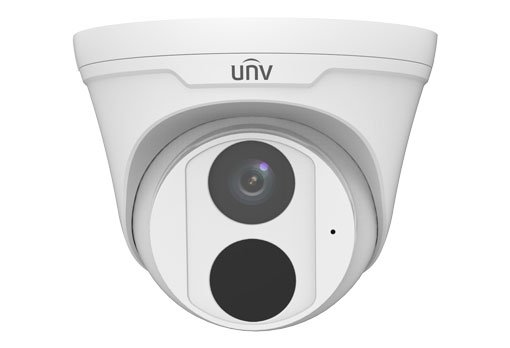 UNIVIEW IP kamera 1920x1080 (FullHD), až 30 sn/s, H.265, obj. 2,8 mm (112,9°), PoE, Mic., IR 30m, WDR 120dB, ROI, koridor formát, 