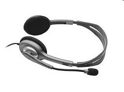 Logitech H111 - stereo headset, 3,5 mm jack