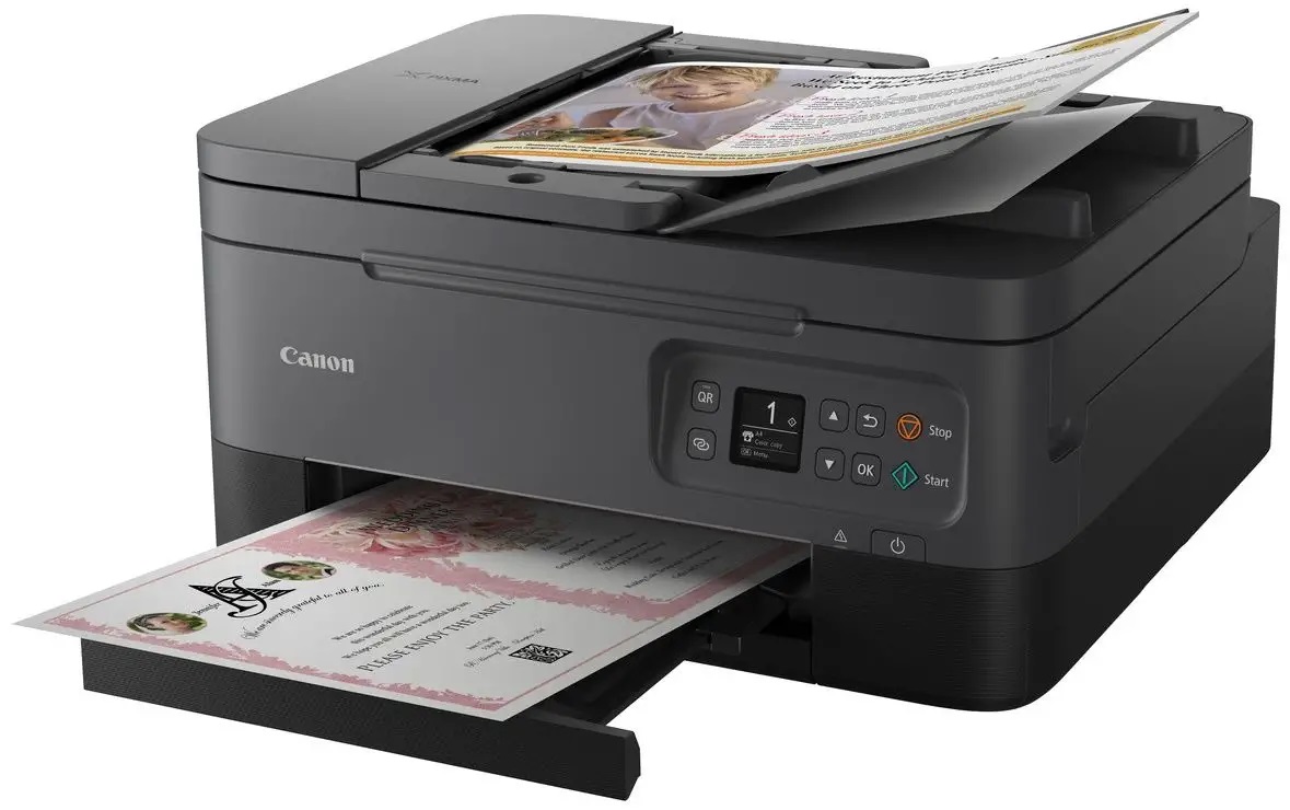 Canon PIXMA TS7450a čierna (A4, tlač kopírovanie skenovanie cloud, duplex, ADF, WiFi, USB)