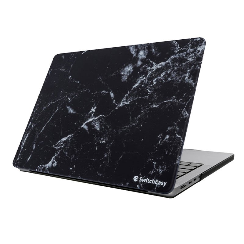 SwitchEasy Hardshell Marble Case pre MacBook Pro 14" 2021/2023 - Black Marble