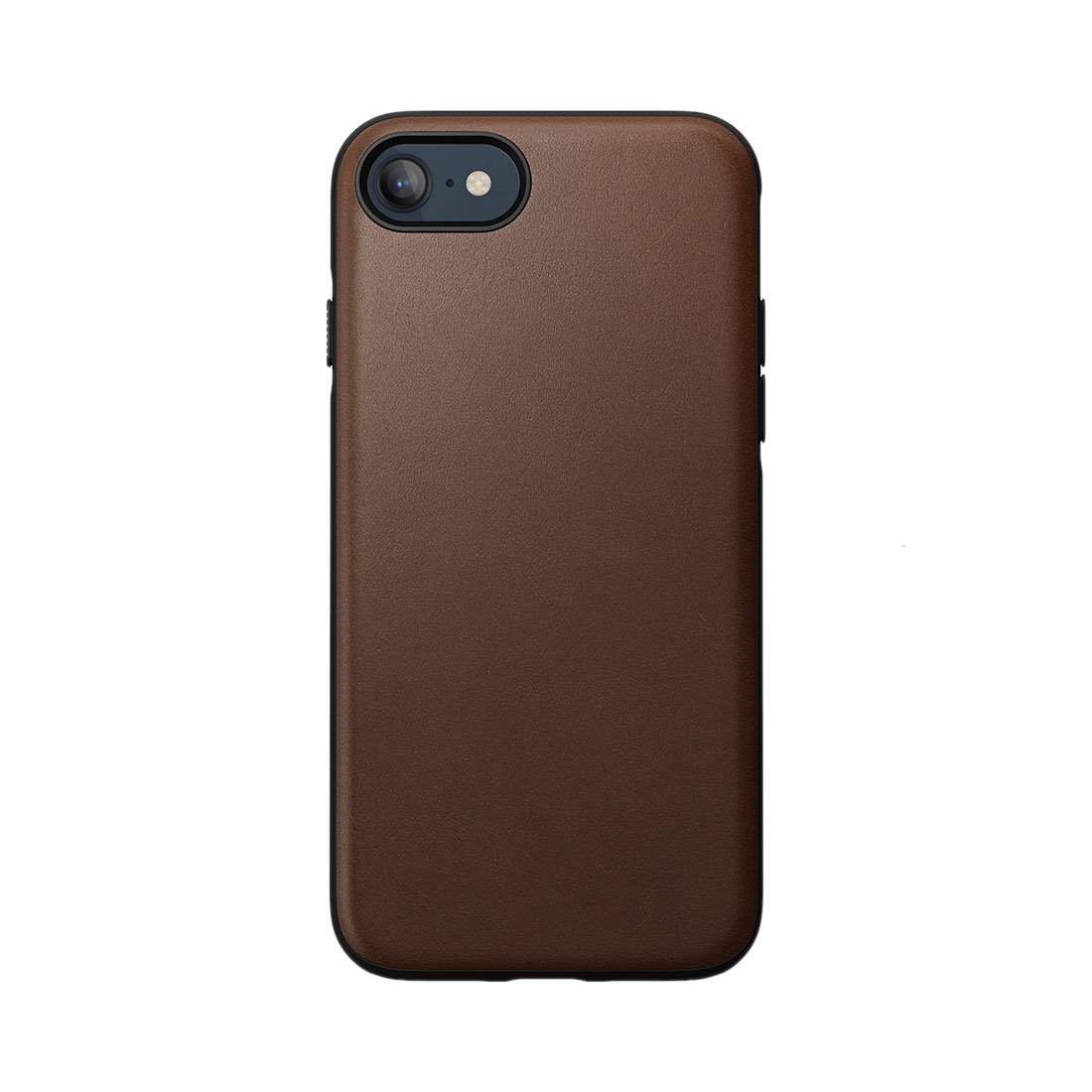 Nomad kryt Modern Leather Case pre iPhone SE 2022/2020/8/7 - Brown