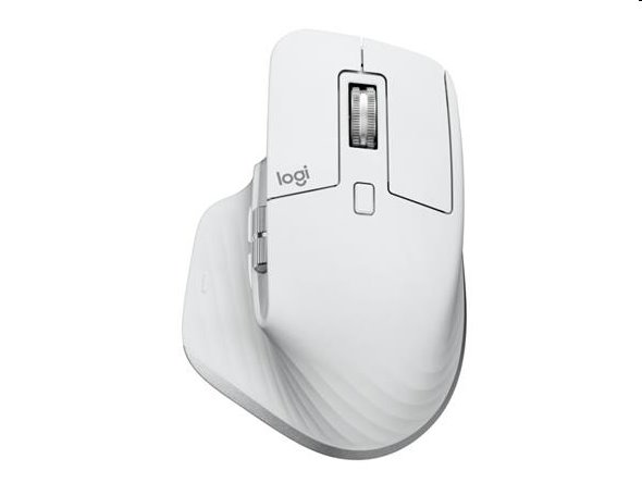 Logitech MX Master 3S - výkonná bezdrôtová myš - svetlo šedá