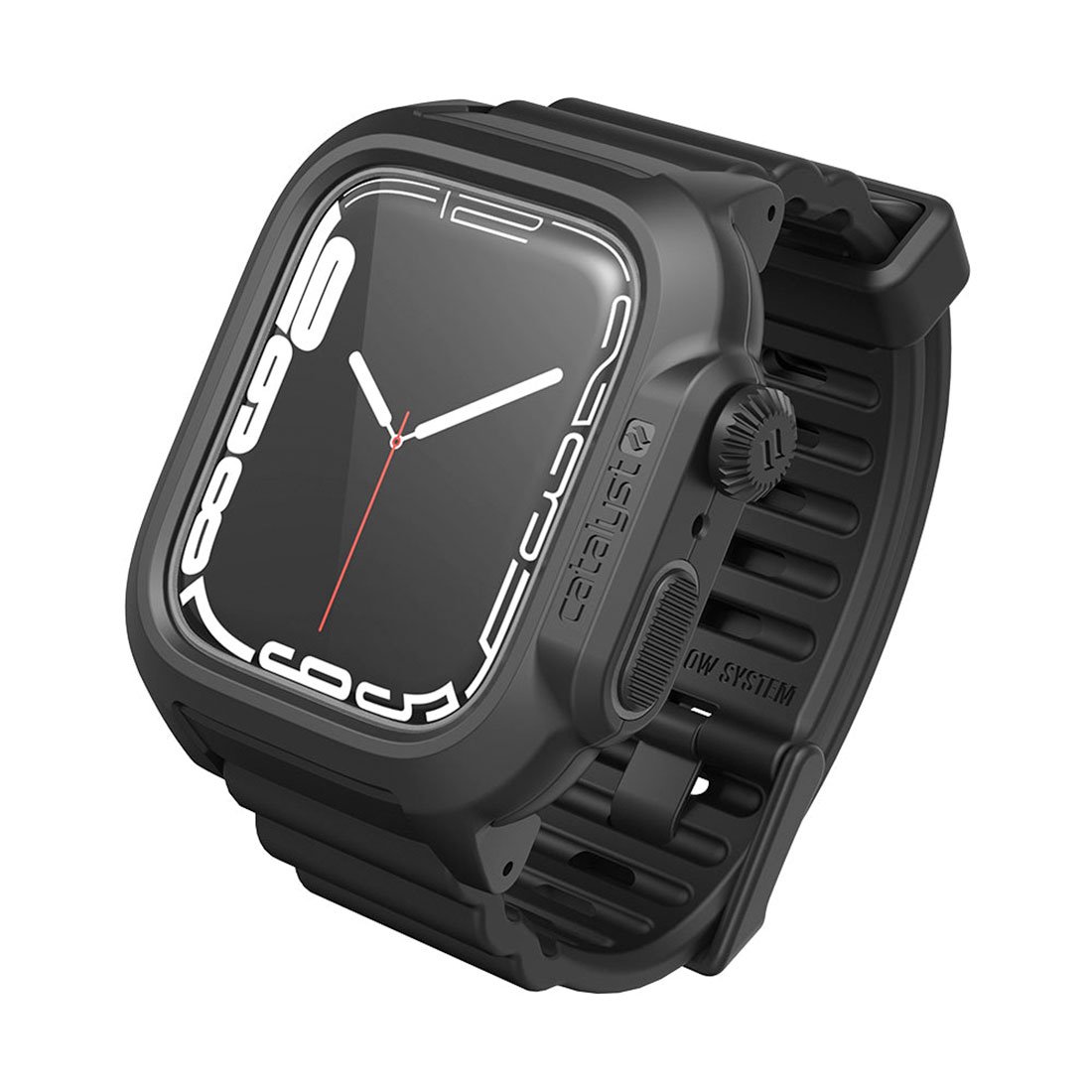 Catalyst puzdro Total Protection Case pre Apple Watch 7/8 45 mm - Stealth Black