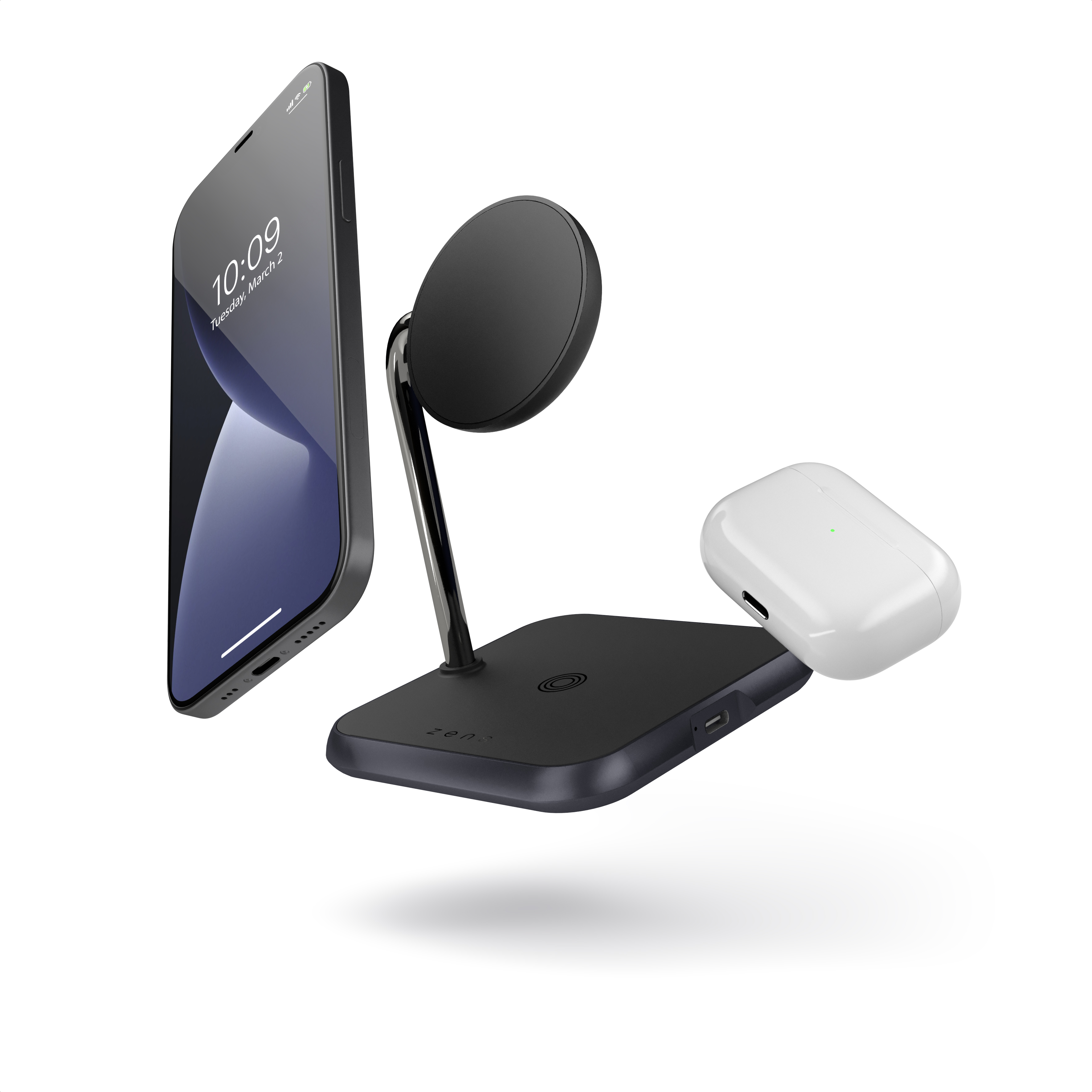 ZENS 3 in 1 Magnetic Wireless Charger