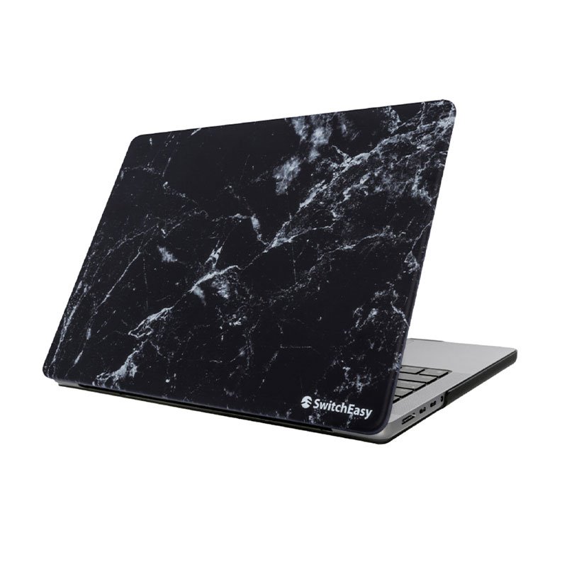 SwitchEasy Hardshell Marble Case pre MacBook Air 13" M2 2022 - Black Marble