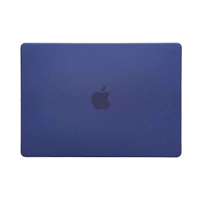 Devia kryt Carbon Fiber Hard Jacket pre Macbook Pro 14" 2021 - Peony Blue