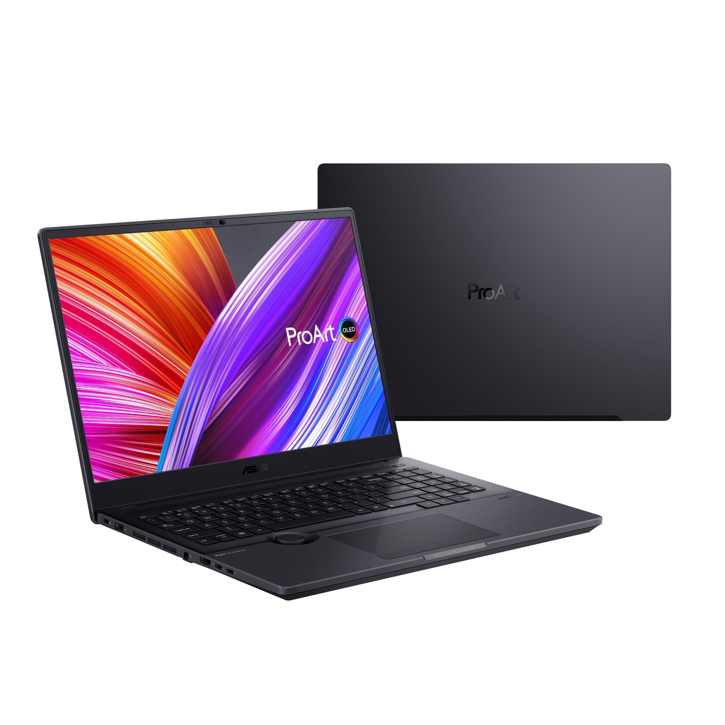 ASUS ProArt StudioBook Pro i7-12700H, 32GB, 4TB SSD, RTX3080 (6GB) WQUXGA 16" OLED, Win11 Pro, Black