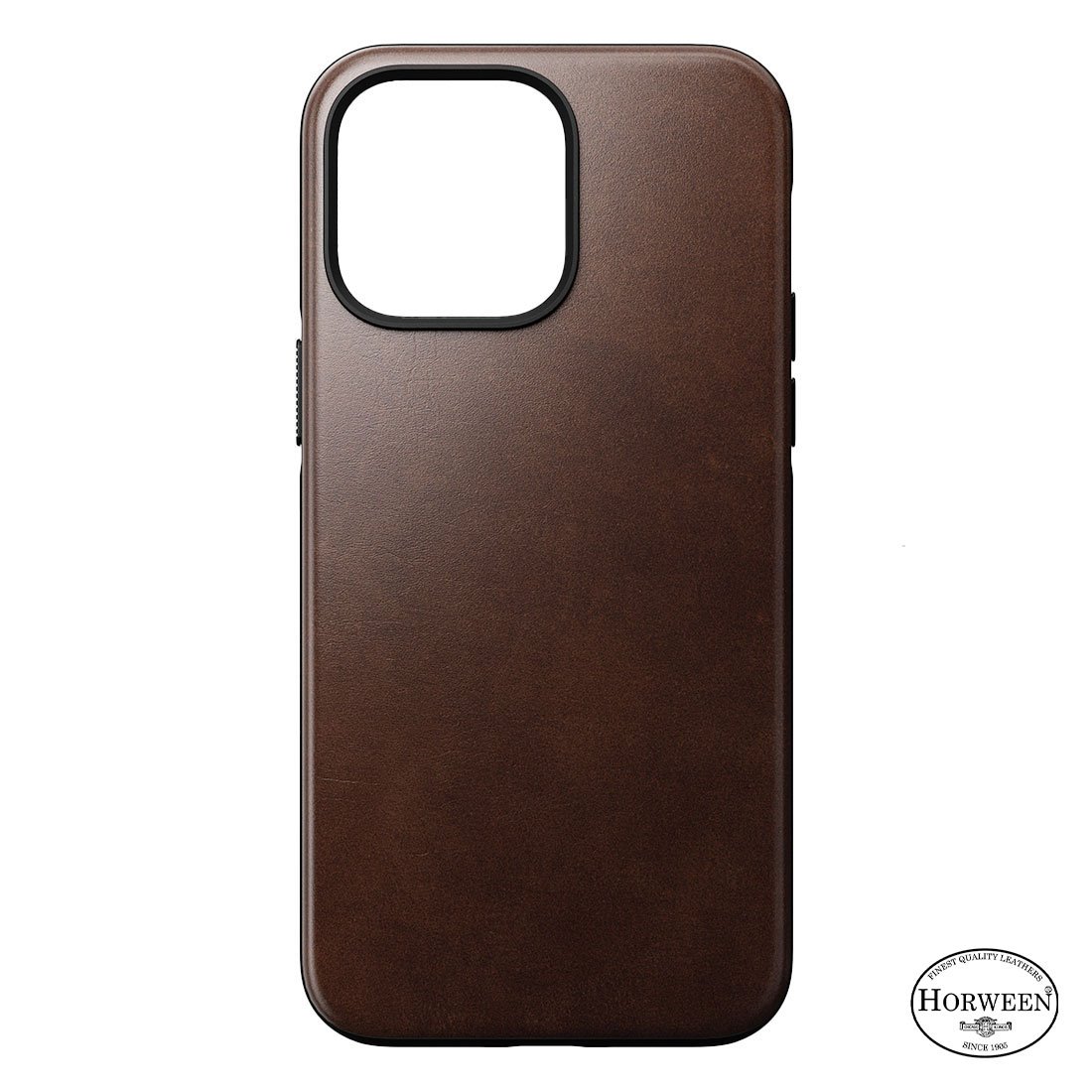 Nomad kryt Modern Leather Case Magsafe Horween pre iPhone 14 Pro Max - Rustic Brown